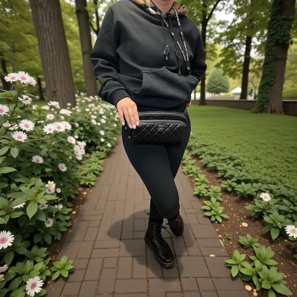 Chanel Caviar Quilted Street Waist Bag NWOB - Picture 2 of 15